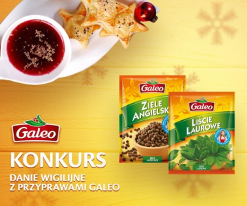 Konkurs "Dane wigilijne z przyprawami Galeo"