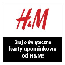 Konkurs "Graj o świąteczne karty upominkowe od H&M"