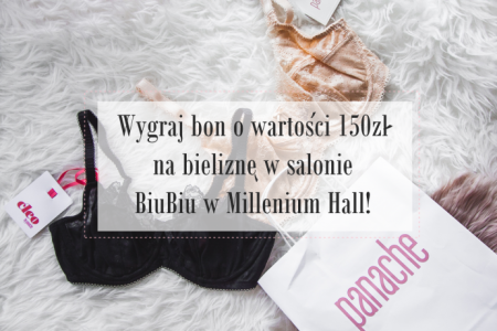 Wygraj 150zł na bieliznę w Biubiu!