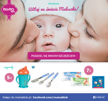 Konkurs "Witaj na świecie Maluszku! - edycja Grudzień'16"