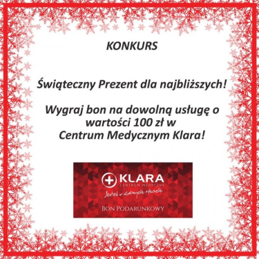 Wygraj bon na usługę w Centrum Medyczne Klara, Częstochowa