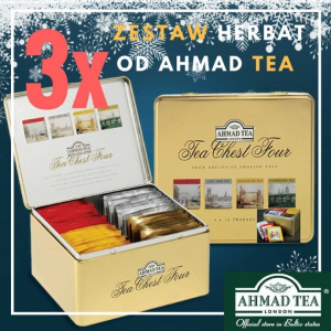 Wygraj 1 z 3 zestawów ekskluzywnych herbat od Ahmad Tea!