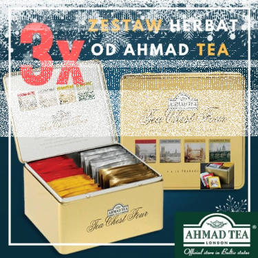 Wygraj 1 z 3 zestawów ekskluzywnych herbat od Ahmad Tea!