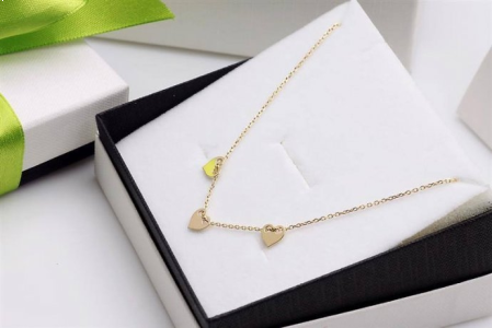 Wygraj pozłacany naszyjnik wykonany ze srebra próby 925