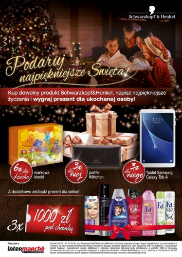 Konkurs "Podaruj najpiekniejsze święta" Intermarche
