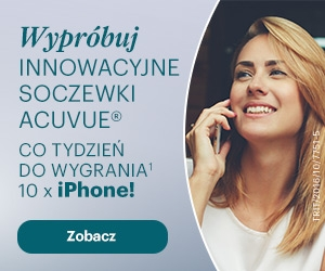Wypełnij formularz i otrzymaj bezpłatne próbne soczewki kontaktowe ACUVUE®.