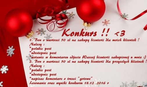 Świąteczny konkurs od Alis