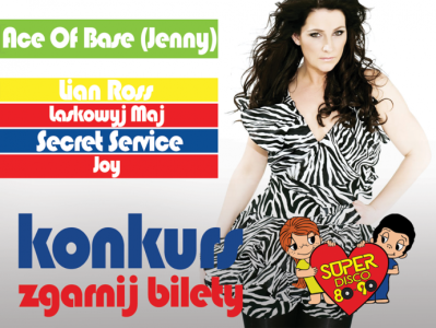 Wygraj bilety na koncert Super Disco 80-90!