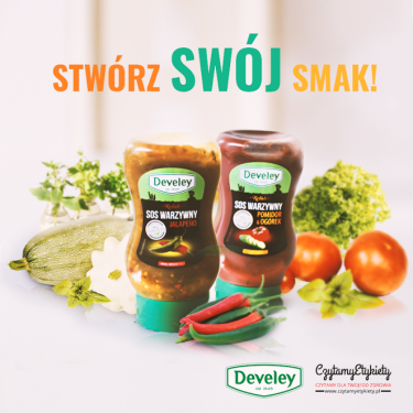 Konkurs "Stwórz własny smak sosu Develey"