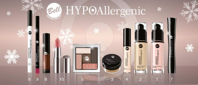 Sylwestrowy konkurs: Makijaż Glamour z marką Bell HYPOAllergenic – odsłona 4: Focus na … kosmetyczne prezenty