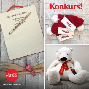 Wygraj czapki i misie Coca-Cola !
