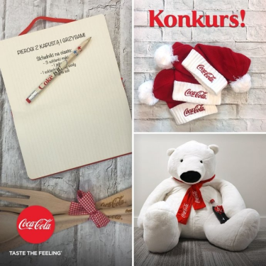 Wygraj czapki i misie Coca-Cola !