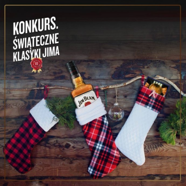 Konkurs "Dwa świąteczne klasyki: Jim Beam i ...." do godz. 14:59, 18+