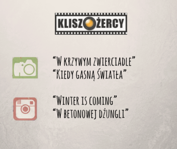 XI Ogólnopolski Konkurs Fotograficzny Kliszożercy 2017