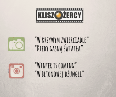 XI Ogólnopolski Konkurs Fotograficzny Kliszożercy 2017