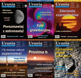 Konkurs "Okładki Uranii 2016"