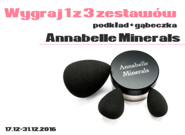Wygraj 1 z 3 zestawów od Annabelle Minerals