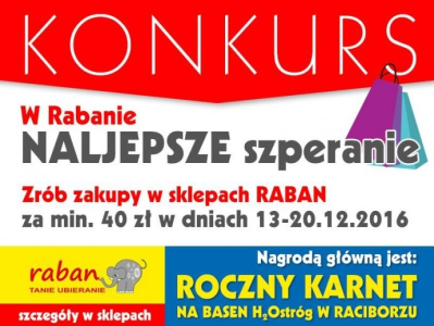 Konkurs "W Rabanie najlepsze szperanie" Racibórz