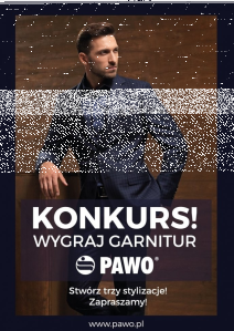 Konkurs "Zabaw się w stylistę i wygraj garnitur od Pawo"