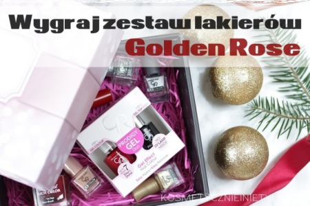 Wygraj 1 z 3 zestawów lakierów Golden Rose