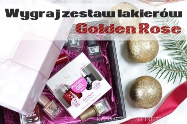 Wygraj 1 z 3 zestawów lakierów Golden Rose