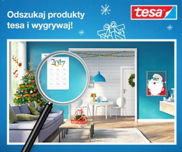 Konkurs "Odszukaj produkty Tesa i wygrywaj"