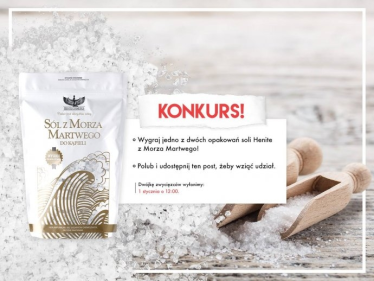 Wygraj sól z Morza Martwego! do godz 12:00