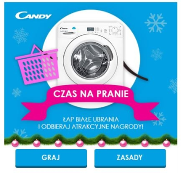 Konkurs "Candy Złap Pranie"