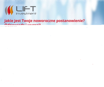 Konkurs noworoczny z Lift Investment