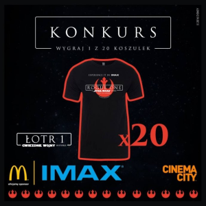 Gwiezdne wojny koszulki IMAX
