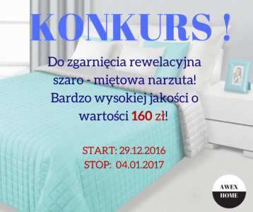 Wygraj narzutę od Awex Home