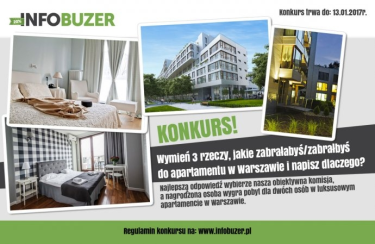 Wygraj pobyt w Apartamencie w Warszawie!
