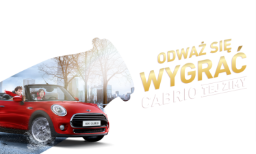 Loteria "Odważ się wygrać Cabrio tej zimy"