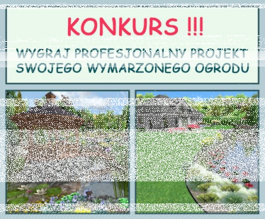 Konkurs "Przygotowaliśmy dla Was niezwykły PREZENT - a w nim do wygrania PROJEKT OGRODU(do 1500 m2)"