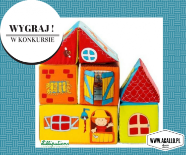 Wygraj miękkie klocki niemowlęce Lilliputiens