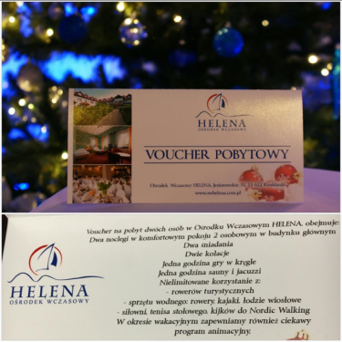 Konkurs noworoczny: wygraj voucher na pobyt dwóch osób w Ośrodku Wczasowym Helena, do godz. 20:00