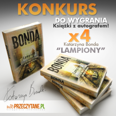 Wygraj ksiażkę z autografem "Lampiony"