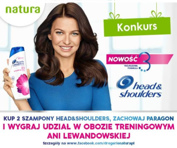 Konkurs "Obóz treningowy Ani Lewandowskiej" Drogerie Natura
