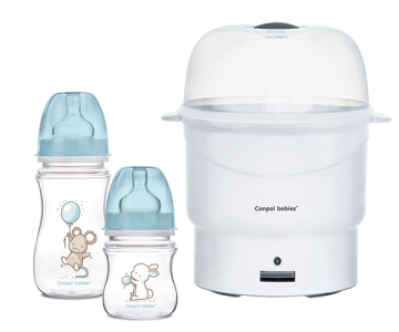 Wygraj elektryczny sterylizator parowy i butelki z kolekcji „Little Cutie”