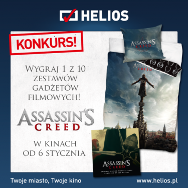 Wygraj gadżety filmowe "Assassin's Creed"