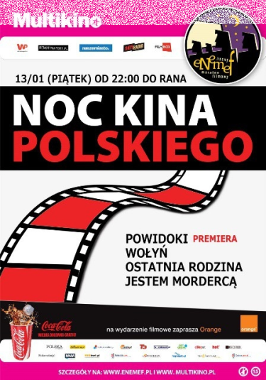 Wygraj wejściówkę na ENEMEF: Noc Kina Polskiego w Zgorzelcu! do godz. 14:00