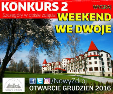 Konkurs: wygraj weekend we dwoje