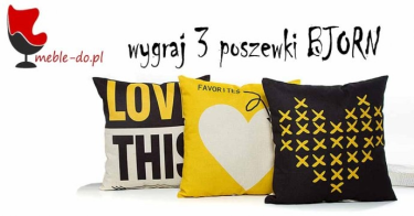 Wygraj 3 pokrowce na poduszki BJORN kolekcja skandynawska