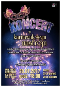 Wygraj zaproszenie na koncert "W karnawałowym nastroju" Ruda Śląska