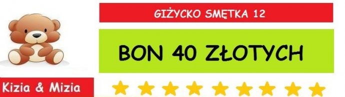 Wygraj bon do Kizia Mizia Giżycko!