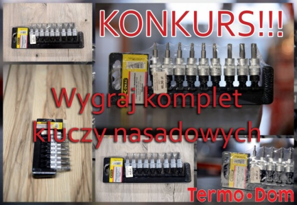 Wygraj komplet kluczy nasadowych.