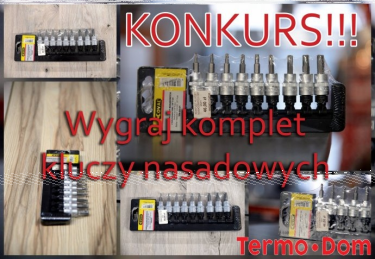 Wygraj komplet kluczy nasadowych.