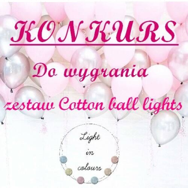 Konkurs "Cotton ball lights"