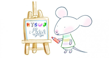 Konkurs "Rysuj z Myszką w Paski"