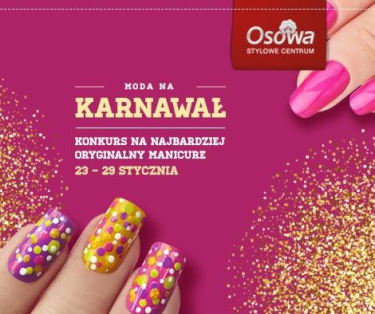 Konkurs "Moda na paznokcie Galeria Osowa" Gdańsk